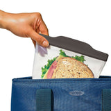 Outdoor Silicone Reusable Stand Up Bag Quart (32 oz) G5