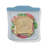 Silicone Reusable Bag  Sandwich (28 oz) - Ocean Blue E6