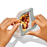 Silicone Reusable Bag  Stand-Up Snack (12 oz) - Fog U2