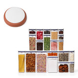 POP Brown Sugar Keeper & 20-Piece POP Container Set Bundle R4