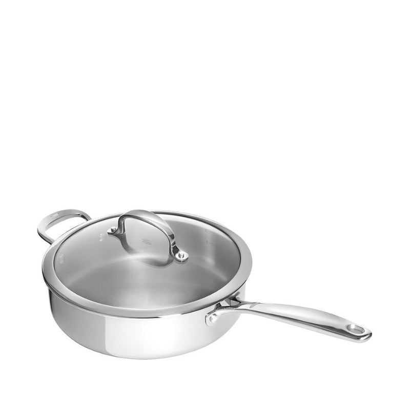 Stainless Steel Pro 10 Inch Covered Skillet Y1