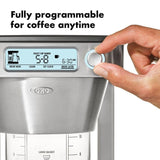 12-Cup Coffee Maker with Podless Single-Serve Function Y0