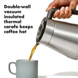 12-Cup Coffee Maker with Podless Single-Serve Function Q9