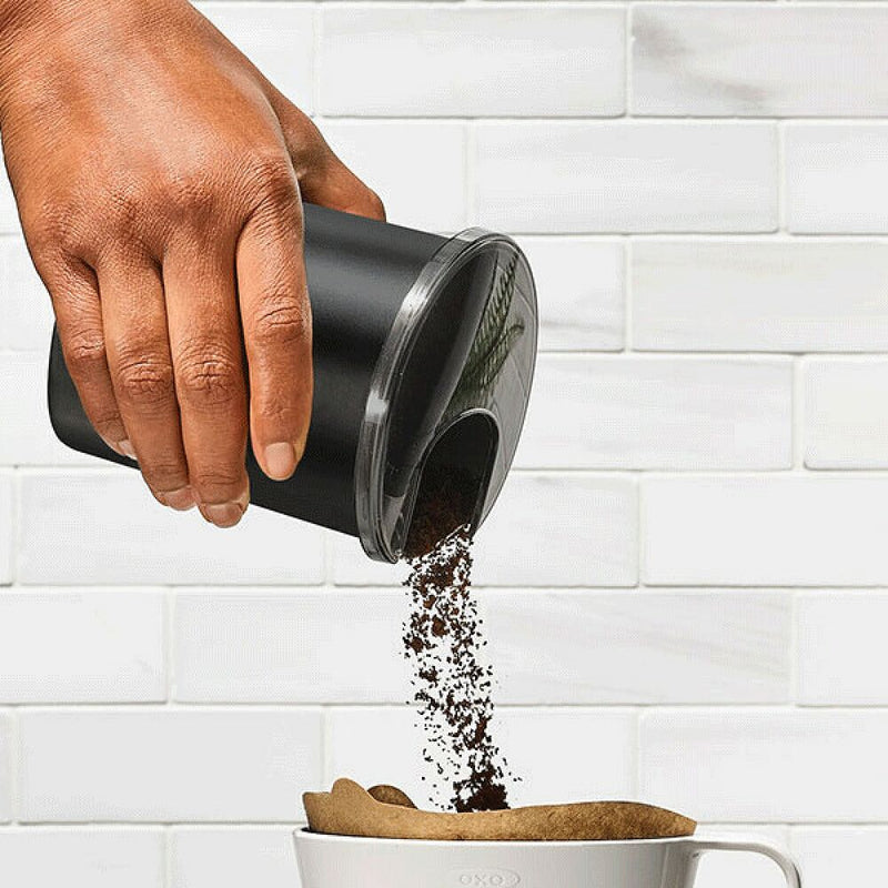 Replacement Coffee Grounds Container for Conical Burr Coffee Grinder - Matte Black Z3