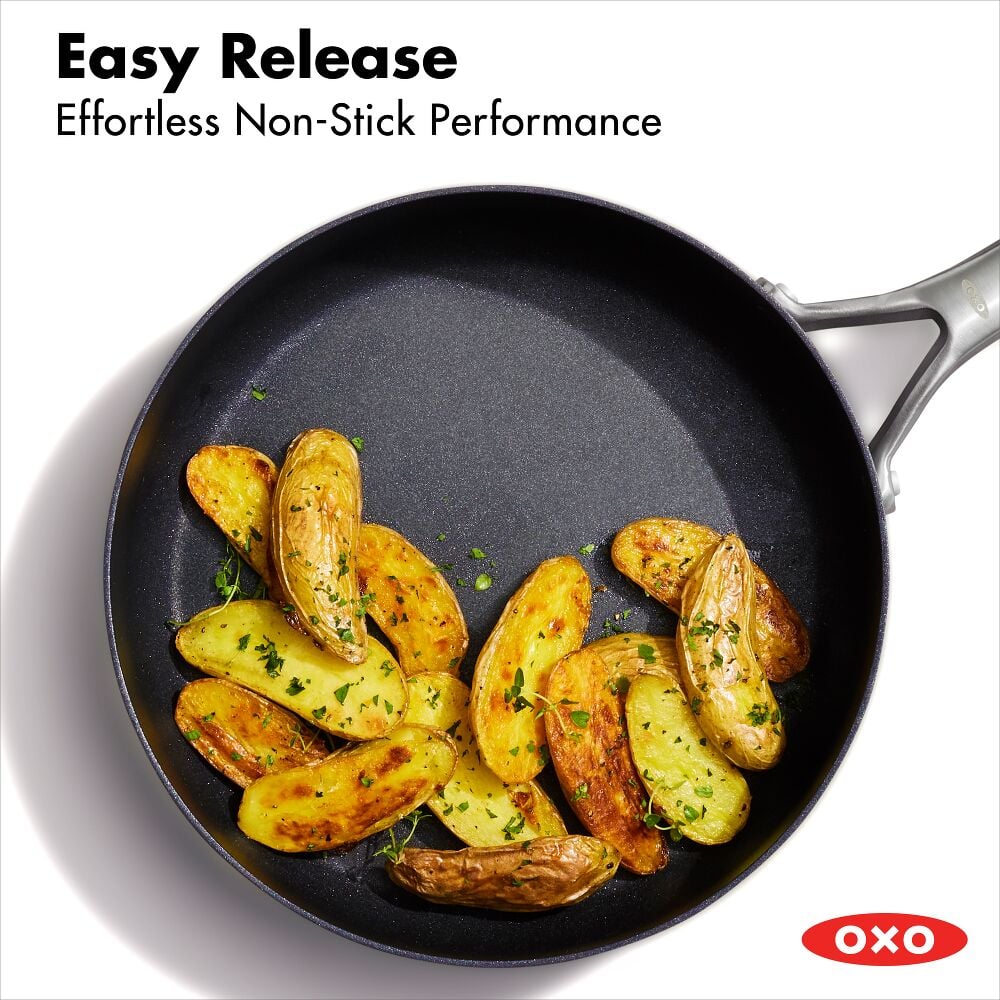 Ceramic Professional Non-Stick 3-Quart Sauté Pan with Lid F5