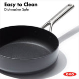 Ceramic Professional Non-Stick 3-Quart Sauté Pan with Lid F5