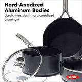 OXO Ceramic Professional Non-Stick 5-Piece Cookware Set F6