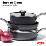 OXO Ceramic Professional Non-Stick 5-Piece Cookware Set F6