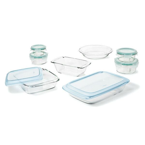 14-Piece Glass Bake, Serve & Store Set N8