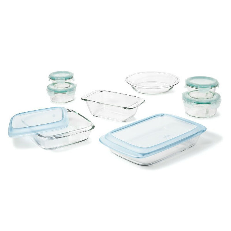 14-Piece Glass Bake, Serve & Store Set N8