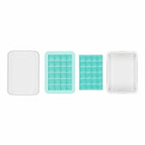 Covered Silicone Ice Cube Tray-Cocktail Cubes W6