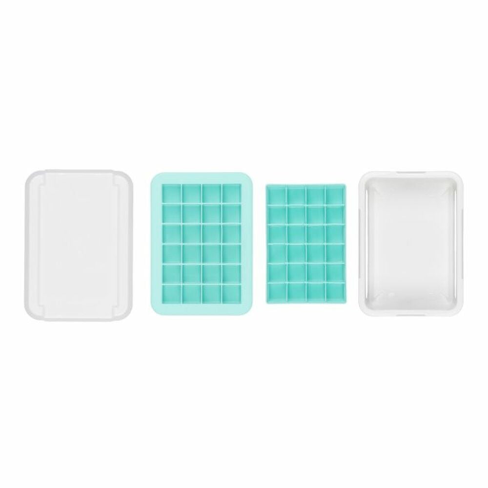 Covered Silicone Ice Cube Tray-Cocktail Cubes T1