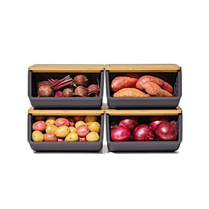 Produce Saver - Root Vegetable Bin with Lid C6
