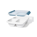 Prep & Go 4.1-Cup Divided Container - Ocean Blue M5