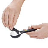 7 Piece Plastic Measuring Spoons - Black N6