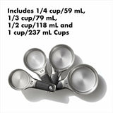 Stainless Steel Measuring Cups and Spoons Set O0