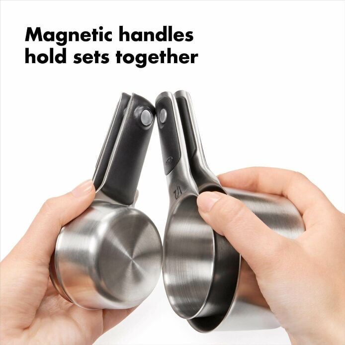 Stainless Steel Measuring Cups and Spoons Set O0