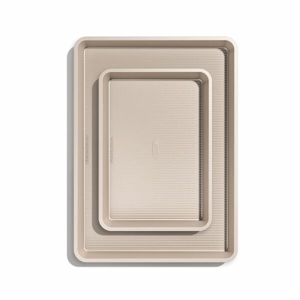 Non-Stick Pro 2 Piece Sheet Pan Set W0