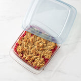 Glass Baking Dish with Lid (2.0 Qt) E8