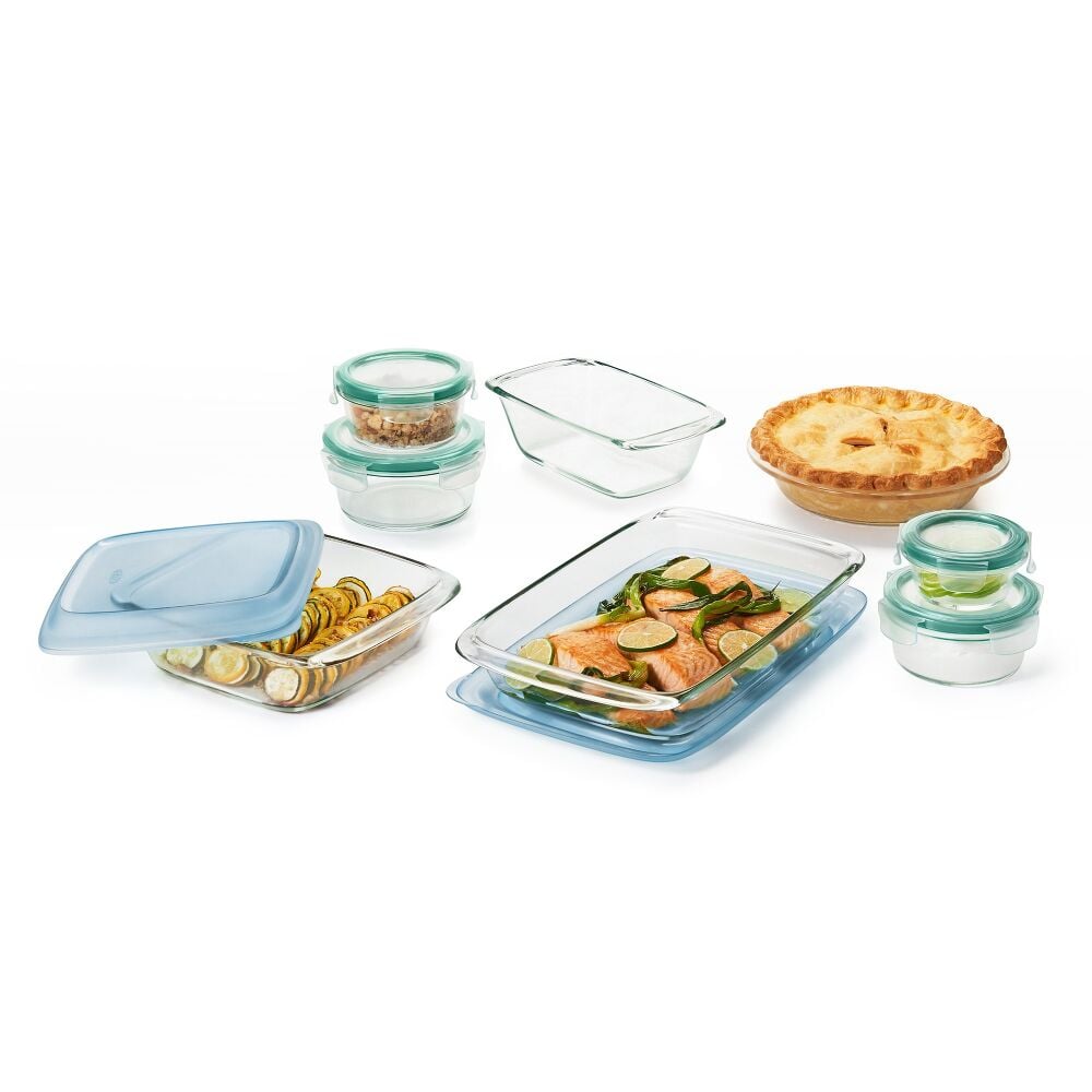 14-Piece Glass Bake, Serve & Store Set N8