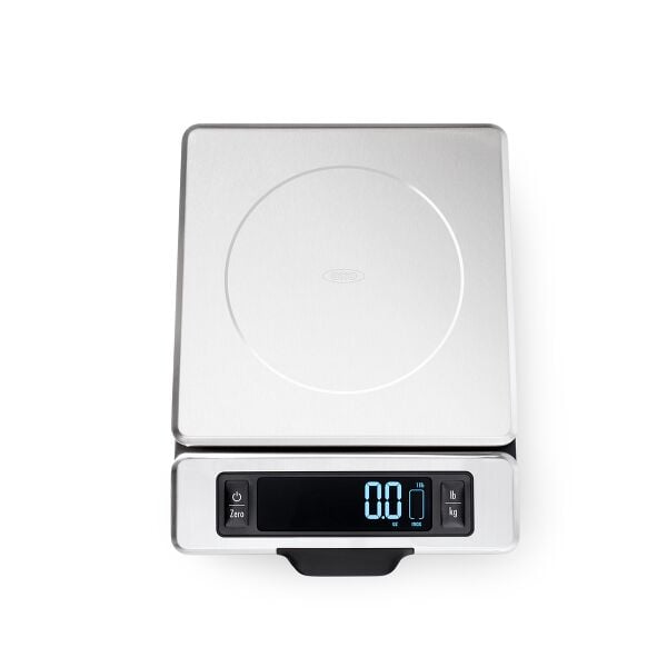 11 lb Stainless Steel Food Scale with Pull out Display J2