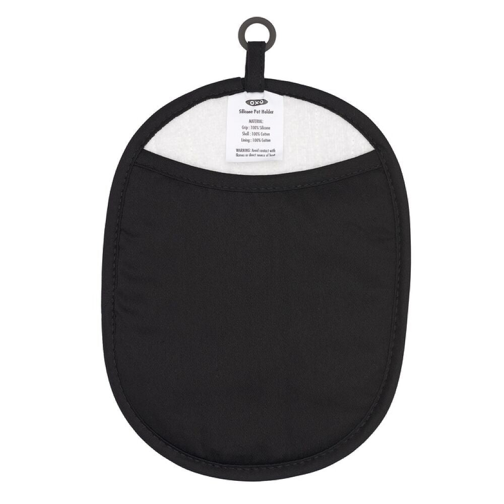 Silicone Pot Holder - Black R0