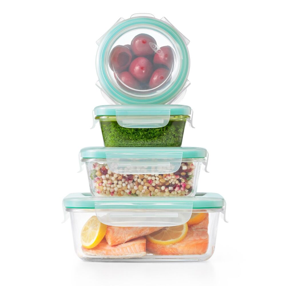 OXO Good Grips 12 Piece Smart Seal Glass Container Set G6