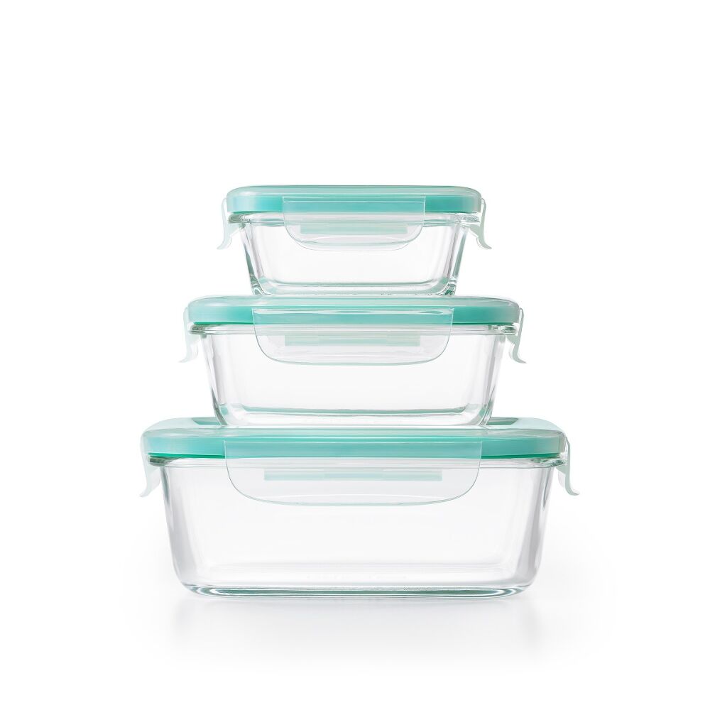 OXO Good Grips 12 Piece Smart Seal Glass Container Set G6