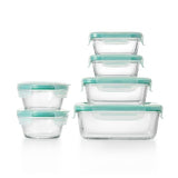 OXO Good Grips 12 Piece Smart Seal Glass Container Set G6