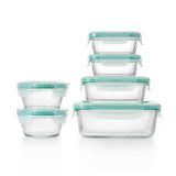 OXO Good Grips 12 Piece Smart Seal Glass Container Set G6