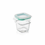 4 Piece Smart Seal Glass Mini Square Container Set J7