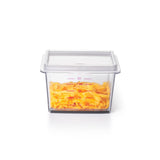 Etched Box Grater With Removable Zester O5