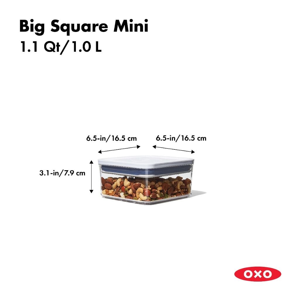 POP Container - Big Square Mini (1.1 Qt.) U2