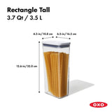 POP Container - Rectangle Tall (3.7 Qt.) W4