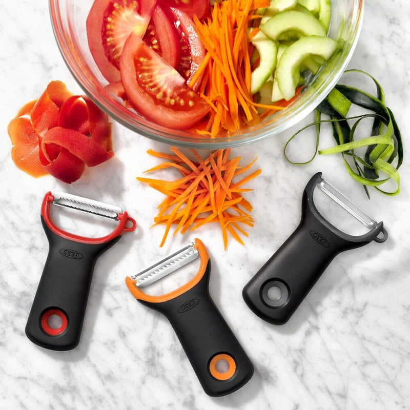 3-Piece Prep Peeler Set, Assorted Blades W7