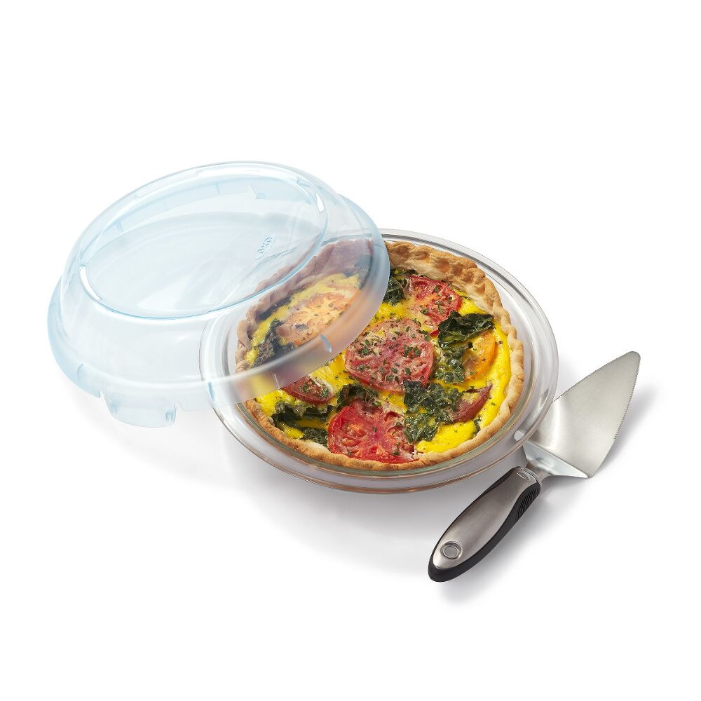 9-in Pie Plate with Lid P1