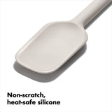Silicone Spoon Spatula - Oat L1