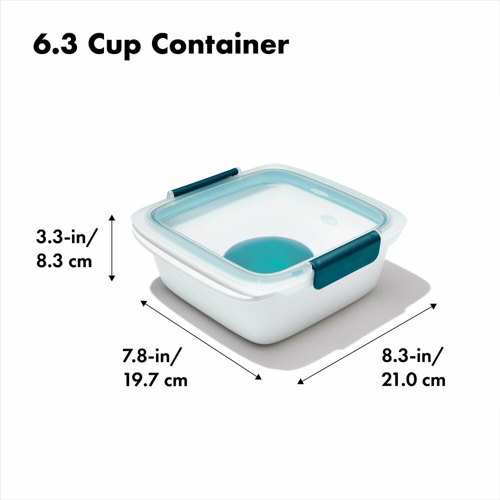 Prep & Go Salad Container D4