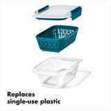 Prep & Go Container with Colander L1