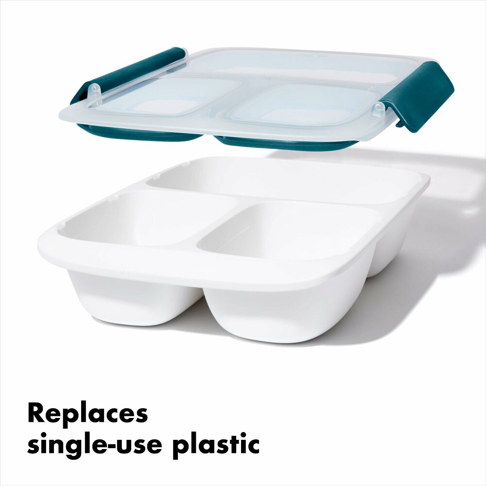 Prep & Go 4.1-Cup Divided Container T6