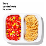 Prep & Go 2-Cup Divided Container T3