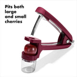 OXO Good Grips Cherry & Olive Pitter - Beet U2