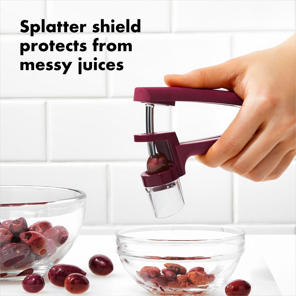 OXO Good Grips Cherry & Olive Pitter - Beet U2