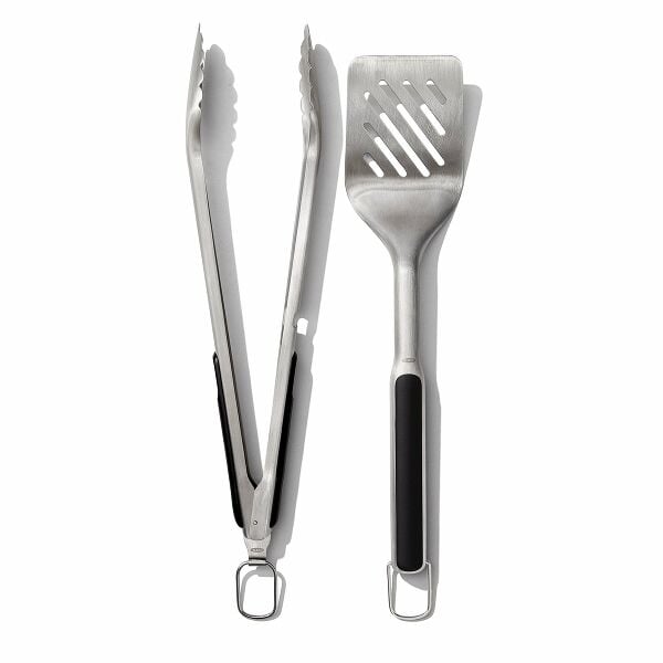 OXO Good Grips Grilling Turner and Tongs Set R5