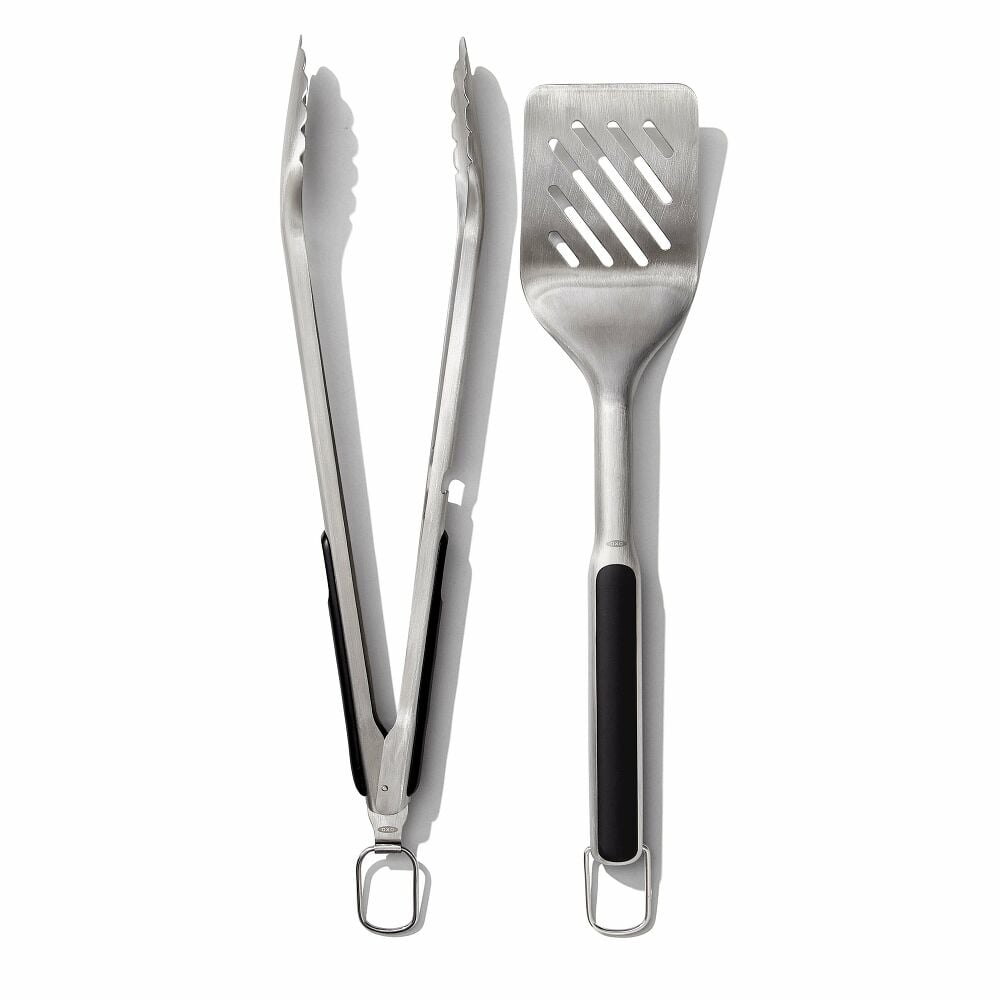 OXO Good Grips Grilling Turner and Tongs Set R5