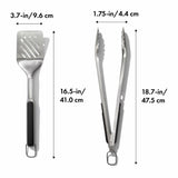 OXO Good Grips Grilling Turner and Tongs Set R5