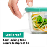 16 Piece Glass Smart Seal Everyday Container Set F6