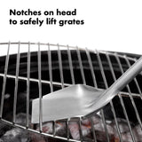 OXO Good Grips Coal Rake with Grate Lifter X8