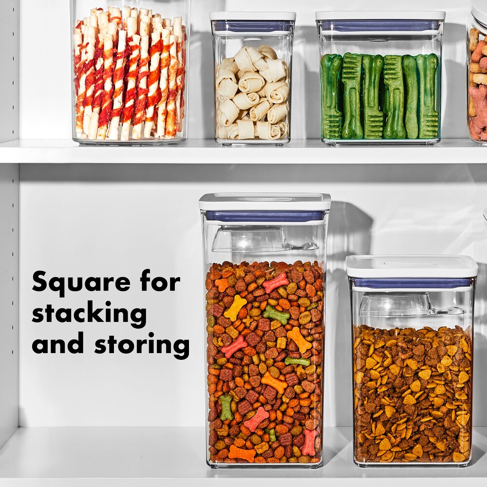 OXO Good Grips Pet POP Container – 4.4 Qt/4.2 L with Scoop M0