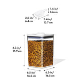 OXO Good Grips Pet POP Container – 4.4 Qt/4.2 L with Scoop M0